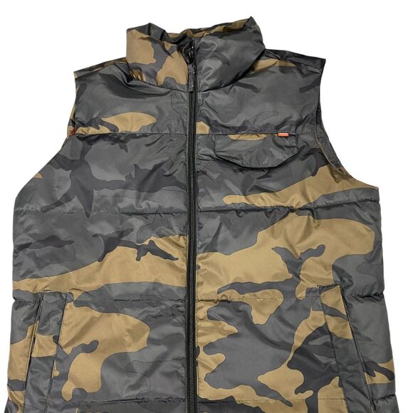 Hawke & Co Puffer Vest Jacket Men's L Camo Quilted Lightweight Sport Performance - Picture 3 of 14